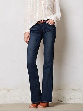Paige Skyline Boot Bootcut Flare Jeans In Queenie Wash Size 30